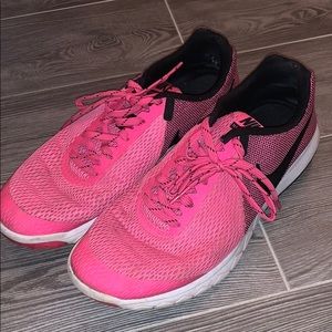 Nike pink sneakers!